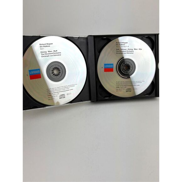 Vtg 1997 Wagner: Die Walkure The Cleveland Orchestra 4 CD Compact Disc Box Set B - Picture 7 of 12